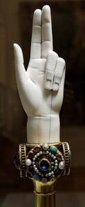 Hand of Justice for the crowning of Napoléon I